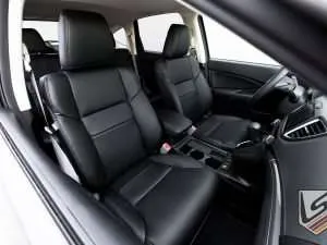 Leatherseats.com Honda CR-V SUV Leather Interior in Black