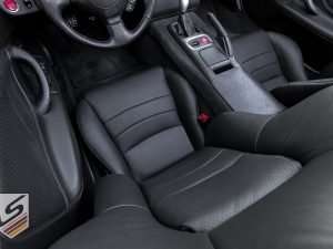 Interior top down view showing perforated body