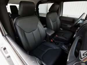 2013-2018 JEep Wrangler with Black leather interior -Front Row