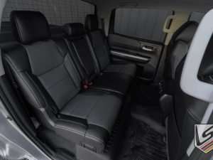 2014-2021 Toyota Tundra CrewMax or doubleCab custom leather seats - Installed rear seats