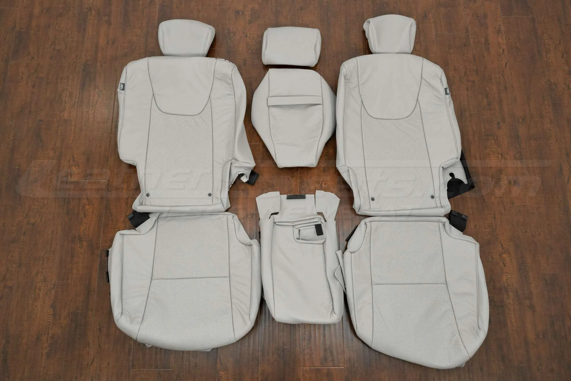2010-2015 Lexus RX350 Leather Kit - Frost - Rear seat upholstery