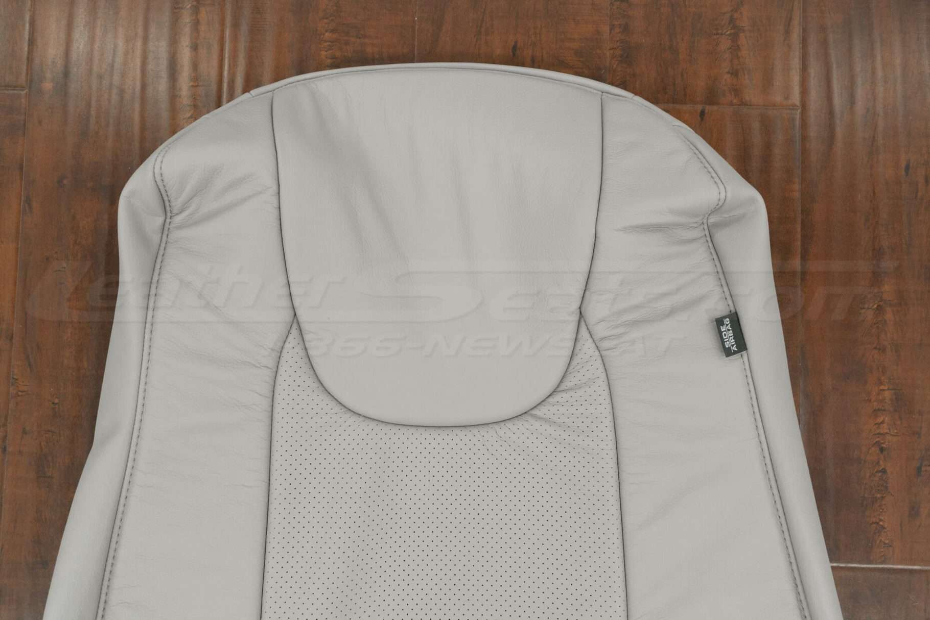 Upper section of front backrest