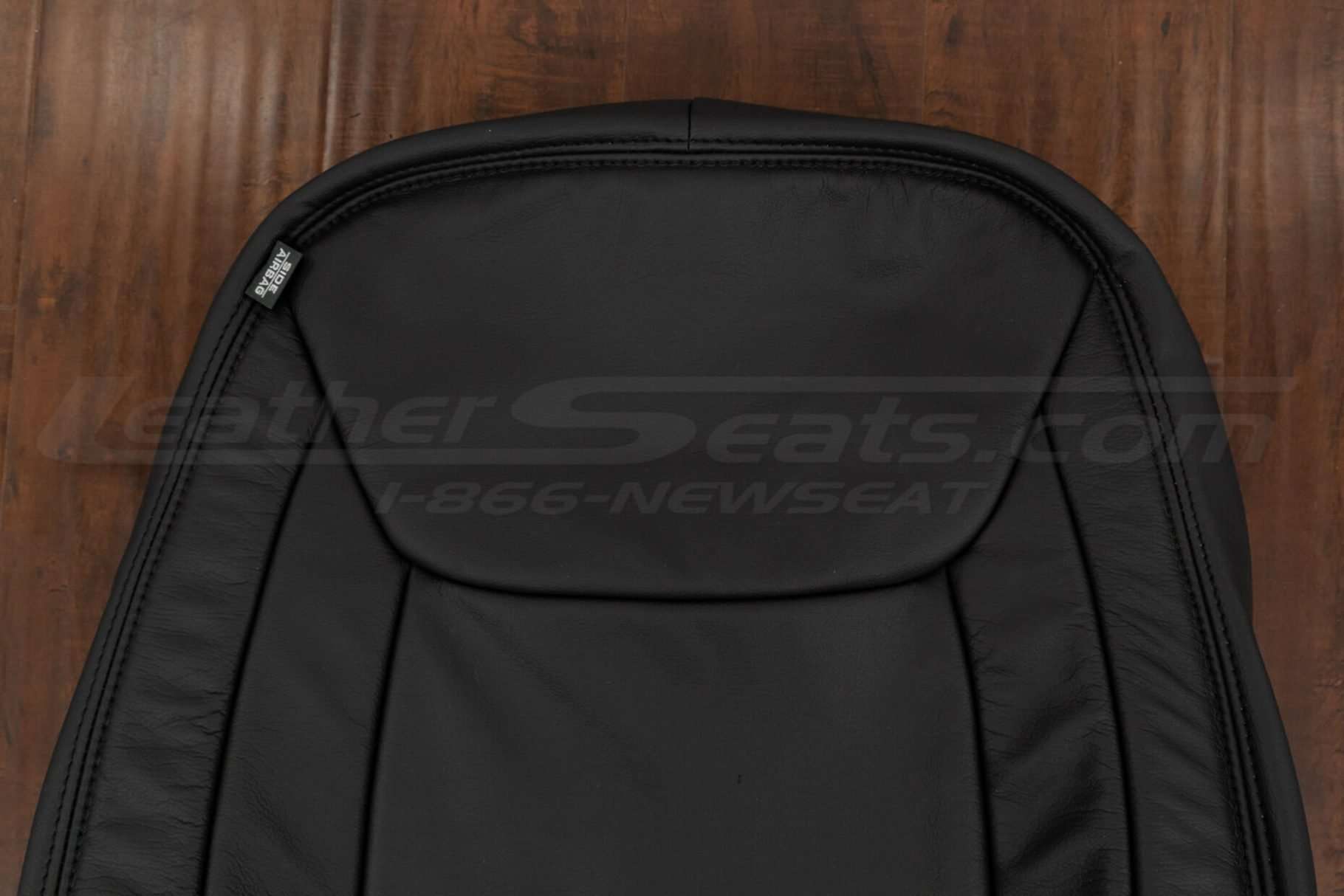 Upper section of front backrest