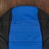 Upper section of front backrest