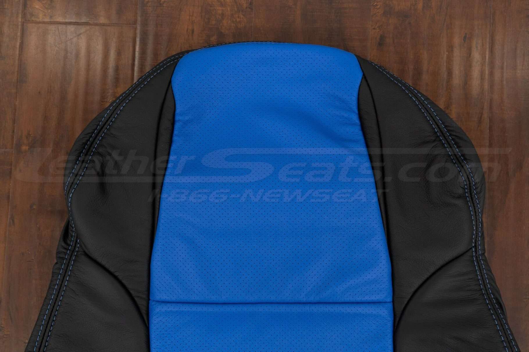 Upper section of front backrest