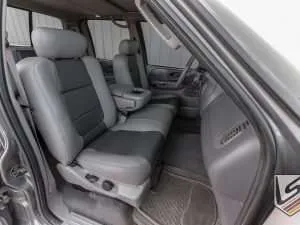 Wide view of front passenger seat
