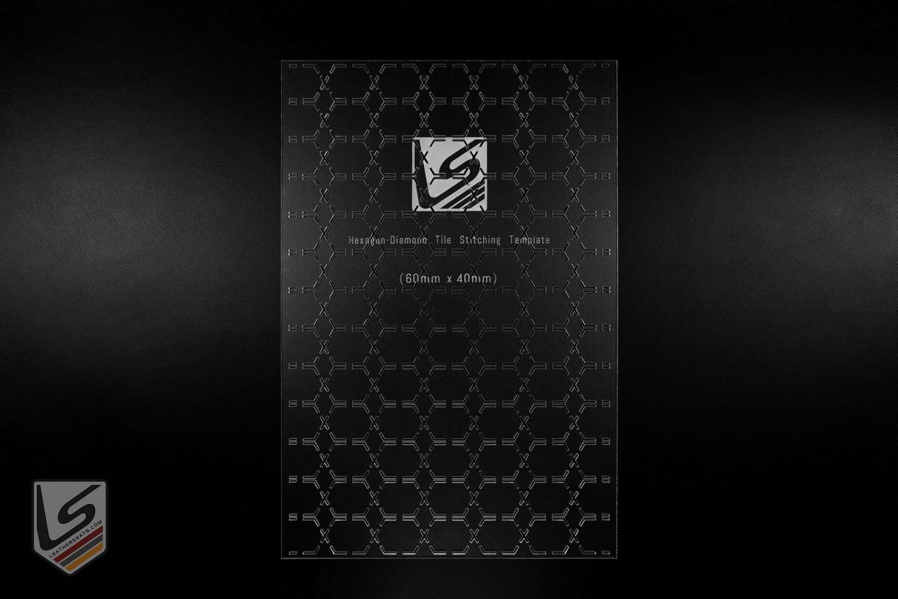 60x40mm Hexagon Diammond Acrylic Template