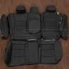 Chevrolet Cruze with Black leather seats - Rear seat upholstery w/ Bolsters