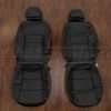 2012-2015 Chevrolet Cruze Leather Seat Kit - Black - Front seat upholstery