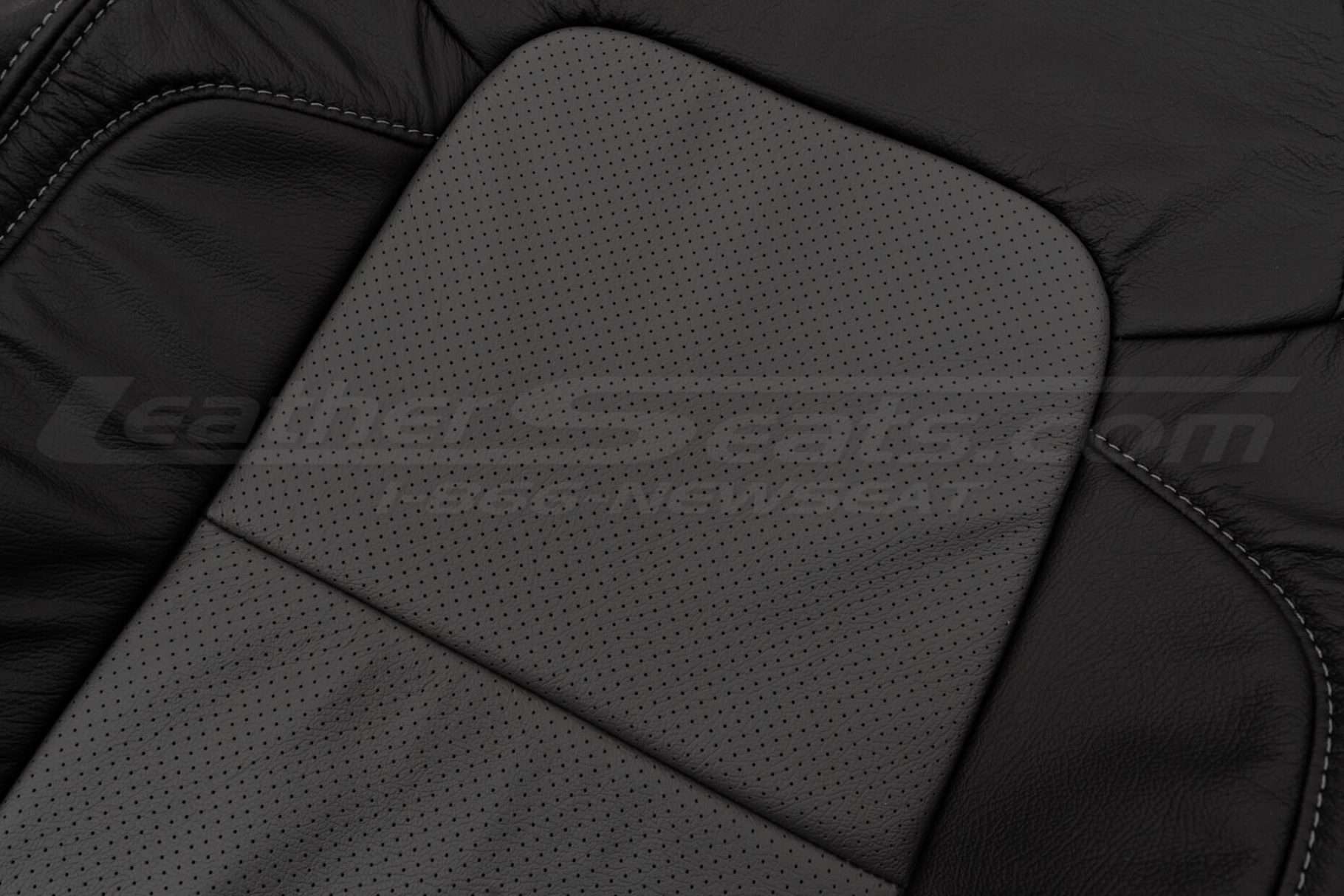 Alternate view of perforated inserts