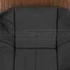Upper section of backrest upholstery