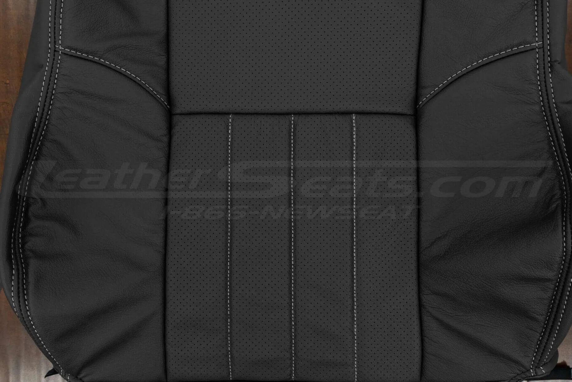 Perforated Body section of front backrest