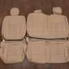 Ford F-150 Leather Seat Kit- Bisque - Rear seat upholstery