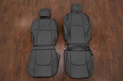 Nissan Titan King Cab Leather Seat Kit in Graphite - Featured Image