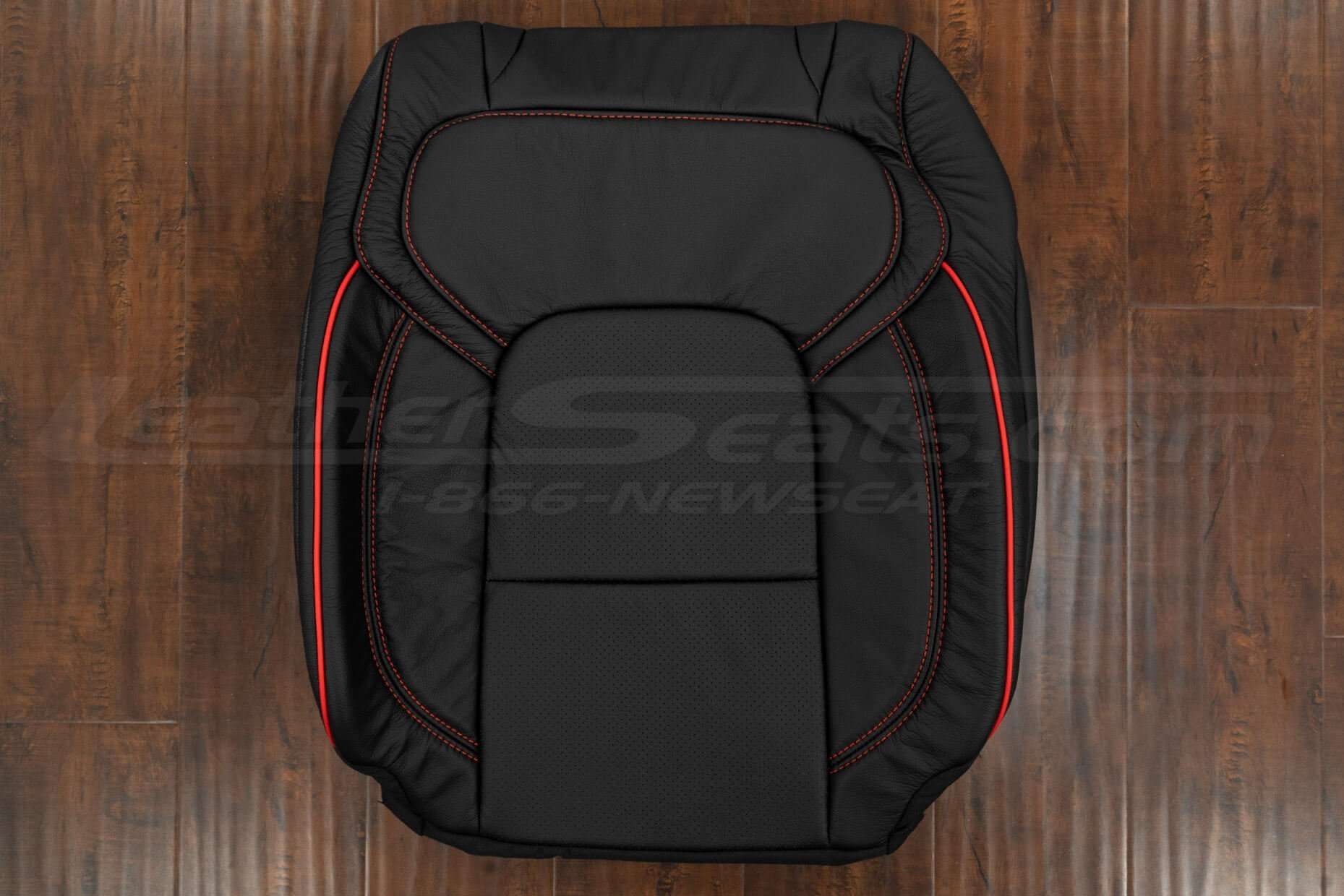Dodge Ram Black Backrest upholstery with perforated inserts