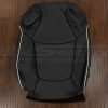 Toyota RAV4 Front backrest upholstery in Black