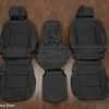 Chevrolet Silverado Leather Seat Kit - Black - Front seat 40/20/40 Uphosltery