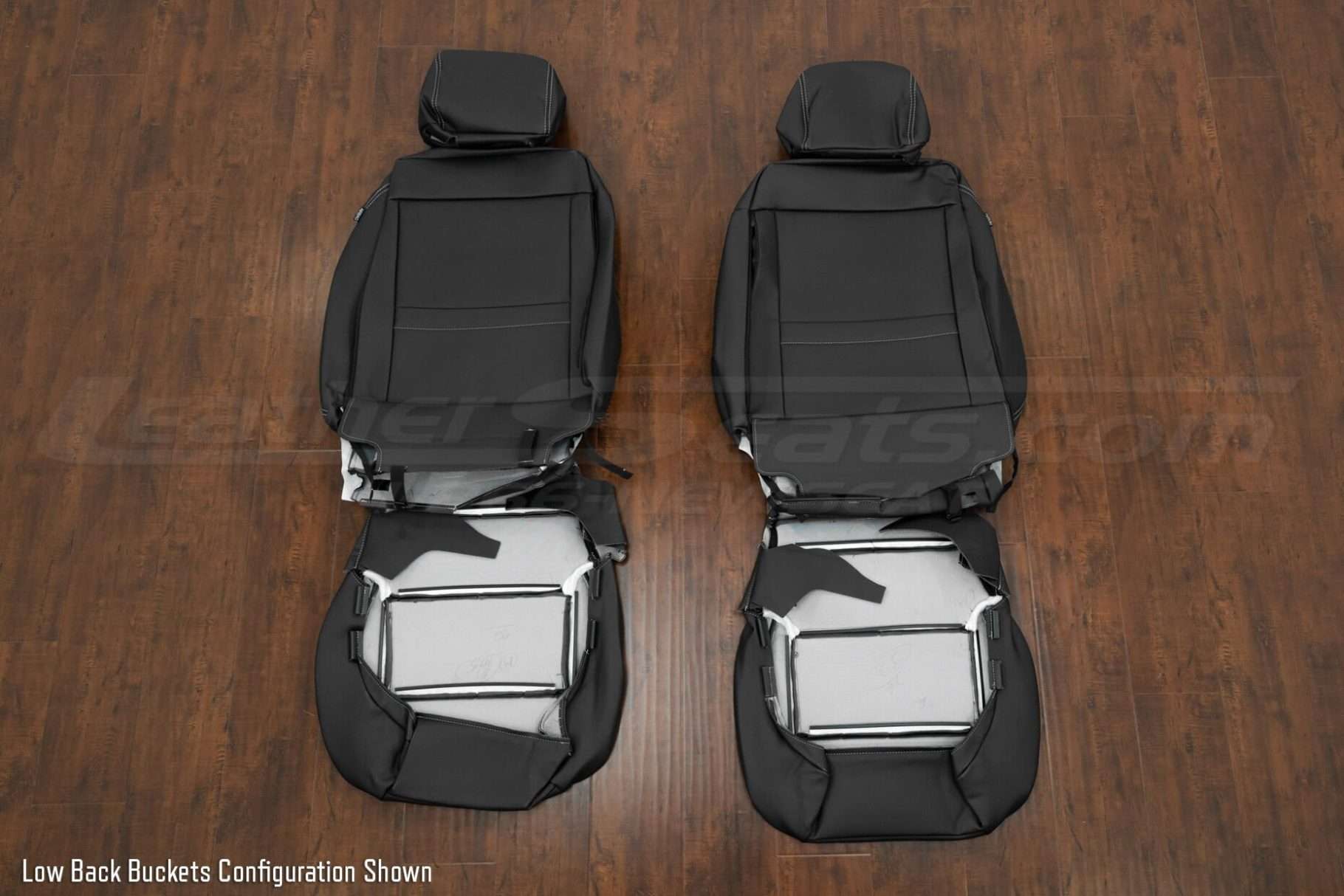 Back view of Low Back Buckets configurations