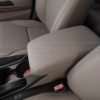 Honda Civic custom leather console lid in Fawn