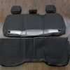 Back view of rear seat upholstery