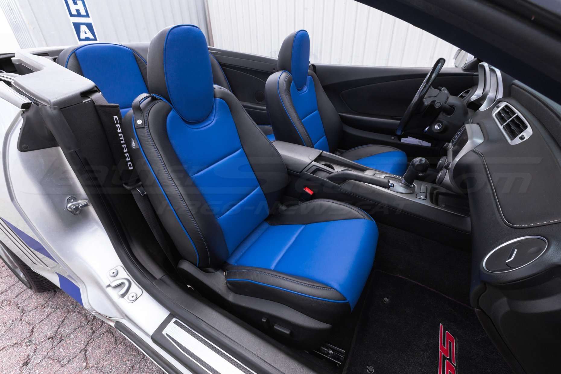 2010-2015 Chevy Camaro with custom leather seats