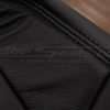 Matching double-stitching in Black
