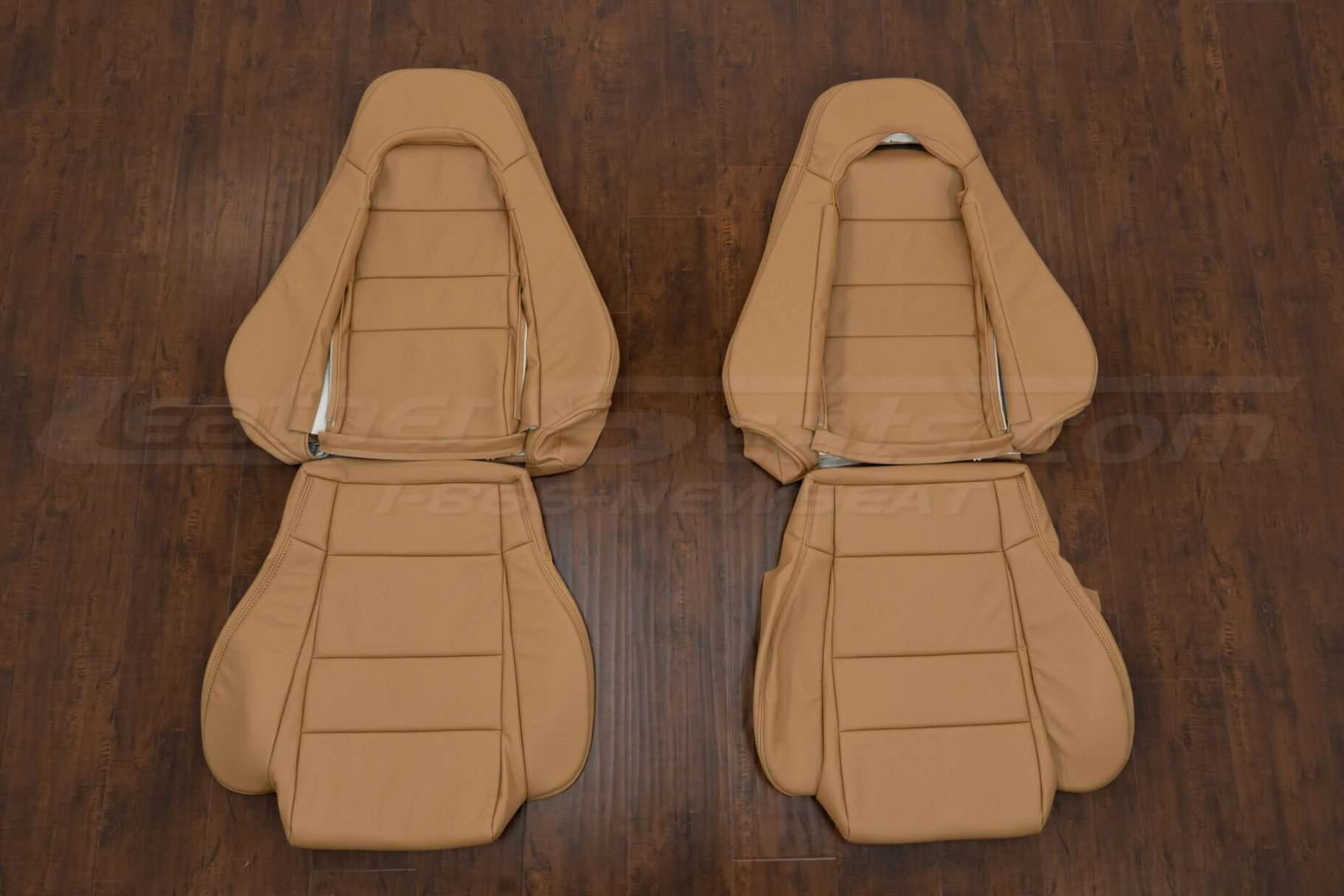 1993-1995 Mazda RX-7 Couple Leather Seat Kit - Doeskin - Front seat upholstery