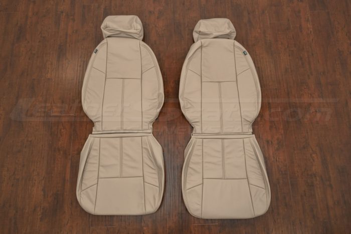 2010 Chevrolet Suburban Leather Seat Kit - Ivory - Front seat upholstery
