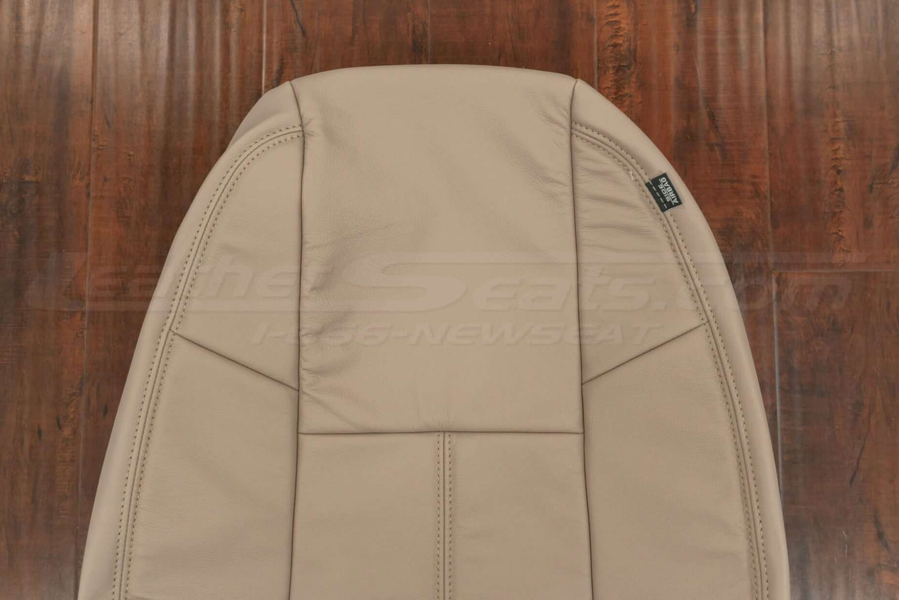 Upper section of front backrest