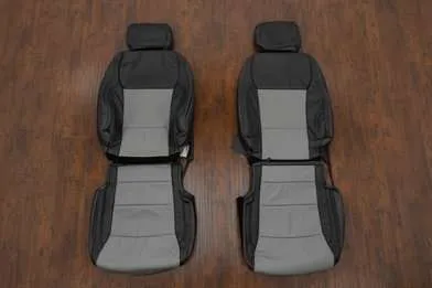 Ford F-150 Leather Seat Kit in Black & Stone - Featured Image