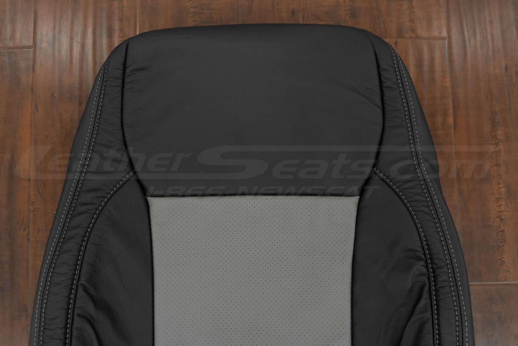 Upper section of front backrest
