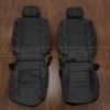 2022-2023 Toyota Tundra CrewMax Leather Seat Kit - Black - Front seat upholstery