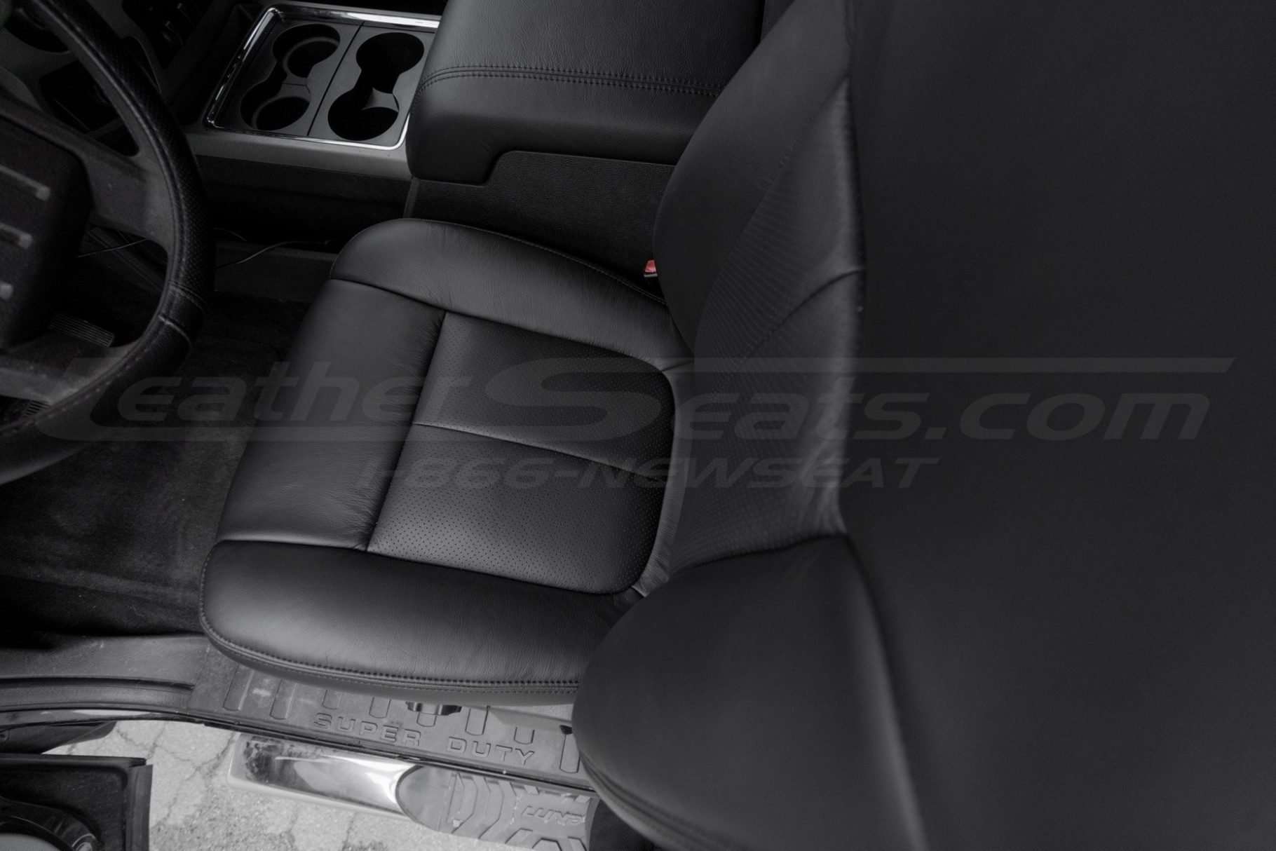 Insert and seat cushion perforation view