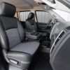Two-tone Dodge Ram Crew Cab seats -Front passenger seat