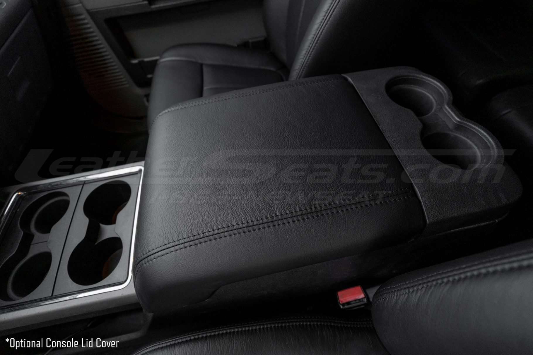 Console Lid cover close-up