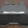 Back view of rear seat uphosltery