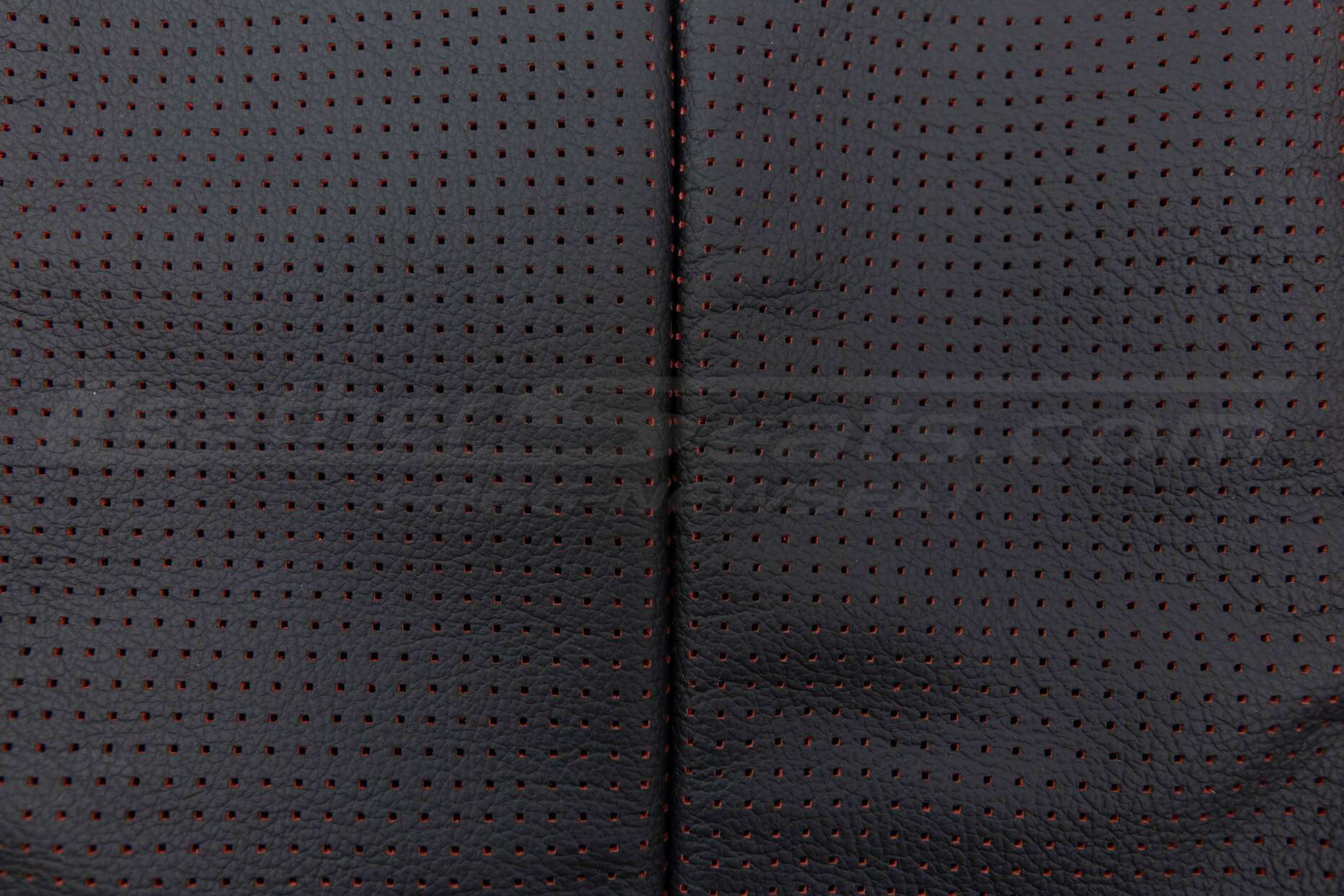 Piazza Red Perforation close-up