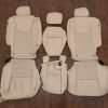 Lexus RX350 Leather Sat Interior Kit - Vanilla - Rear seat upholstery