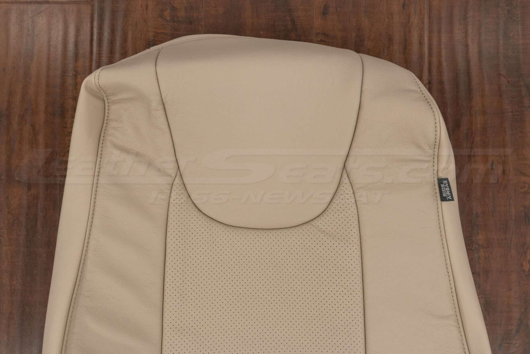 Upper section of backrest