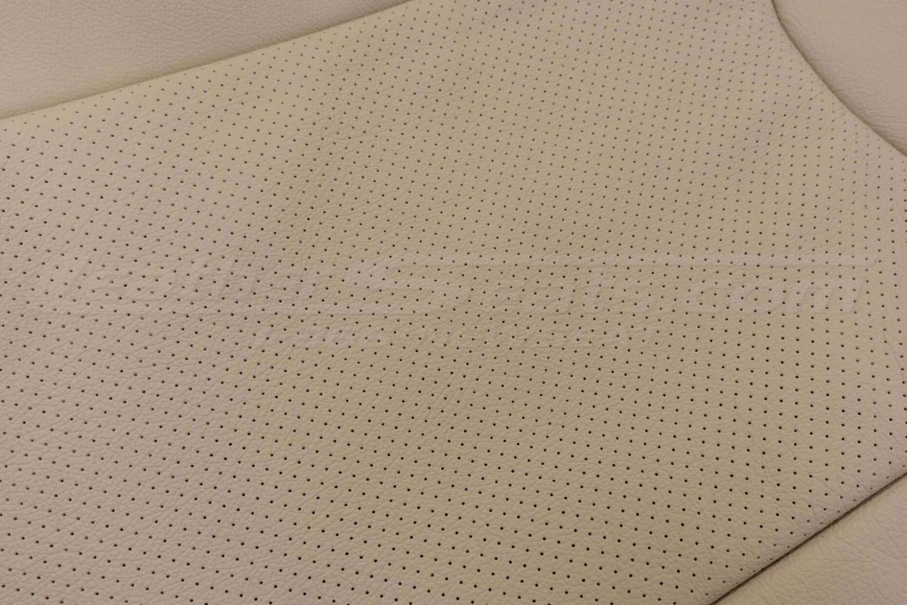Perforated Leather close-up