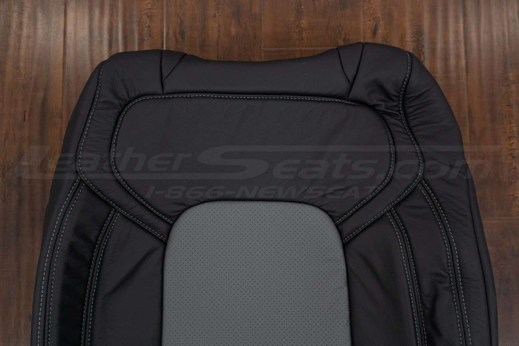 Upper section of front backrest