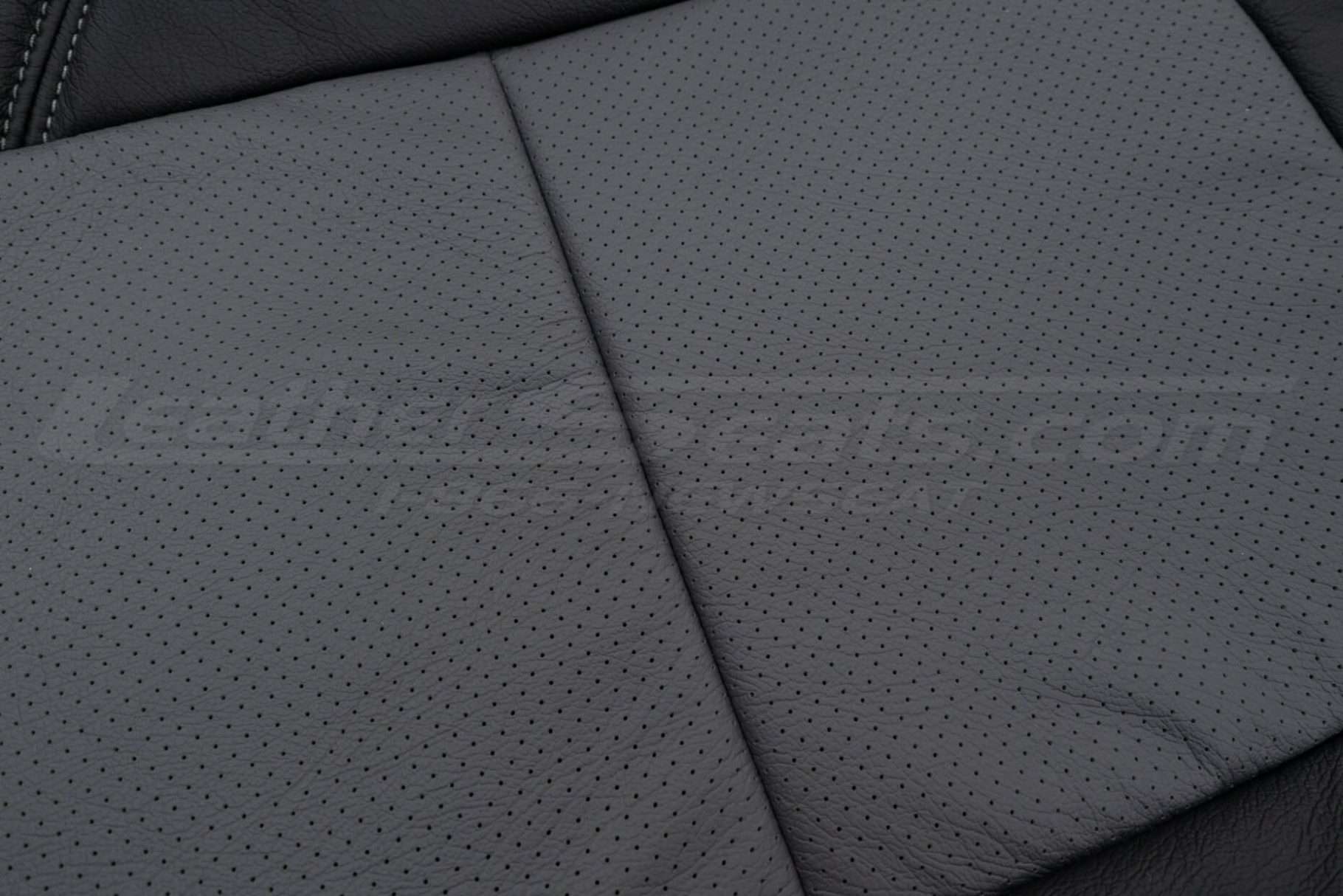 Leather Perofration close-up