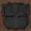 Honda Accord Leather Seat Kit - Black - rear seat upholstery with Bolsters and Armrest