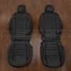 2017-2019 Ford Escape SUV Leather Seat Kit - Black - Front seat upholstery