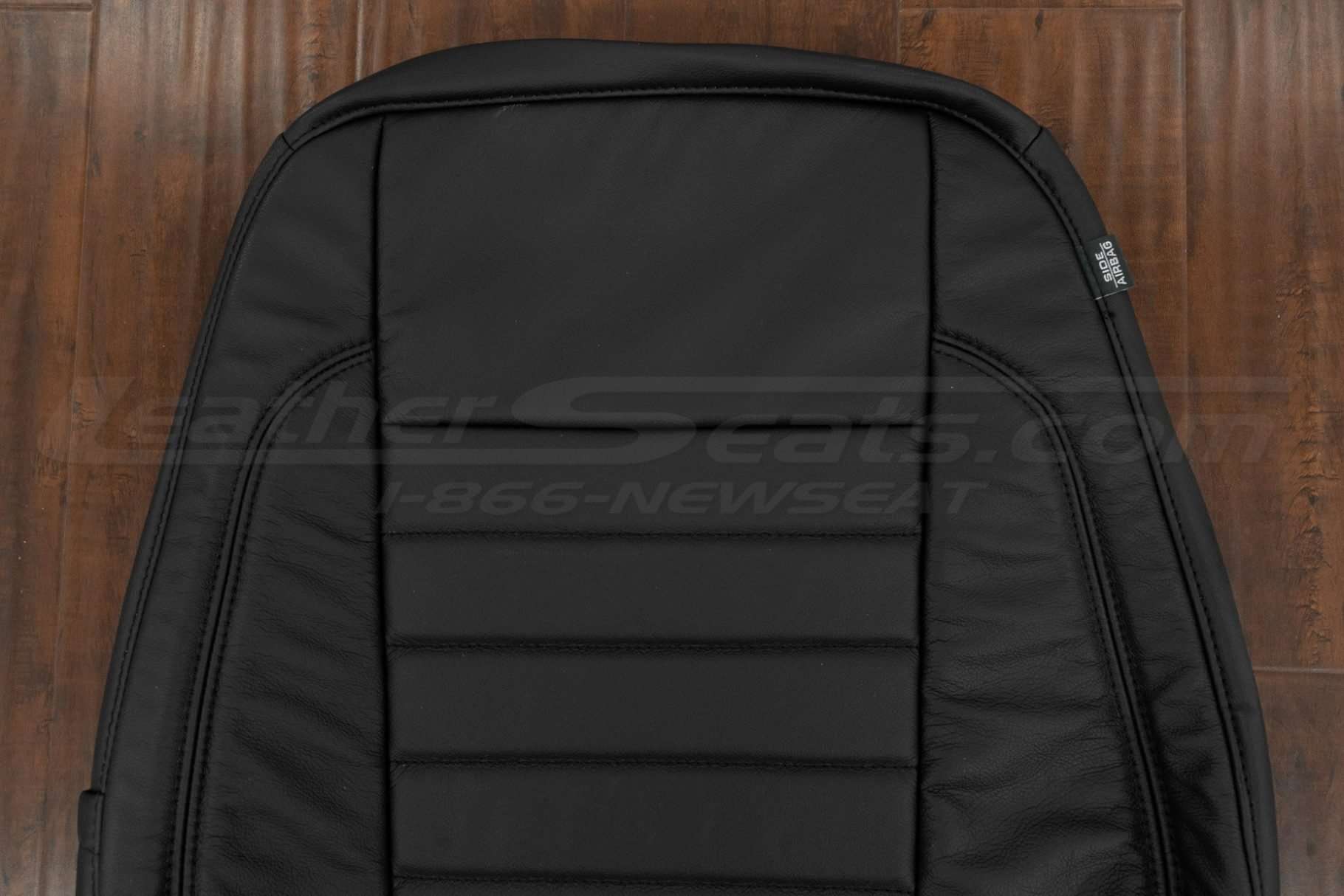 Upper section of front backrest