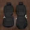 Toyota Sequoia Leather Seat Kit - Black - Front seat upholstery