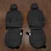 2012-2019 Toyota Prius Leather Seat Interior Kit - Black - Front seat upholstery