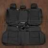 Toyota Prius Leather Seat Kit - Black - Rear seat 60/40 split with Armrest