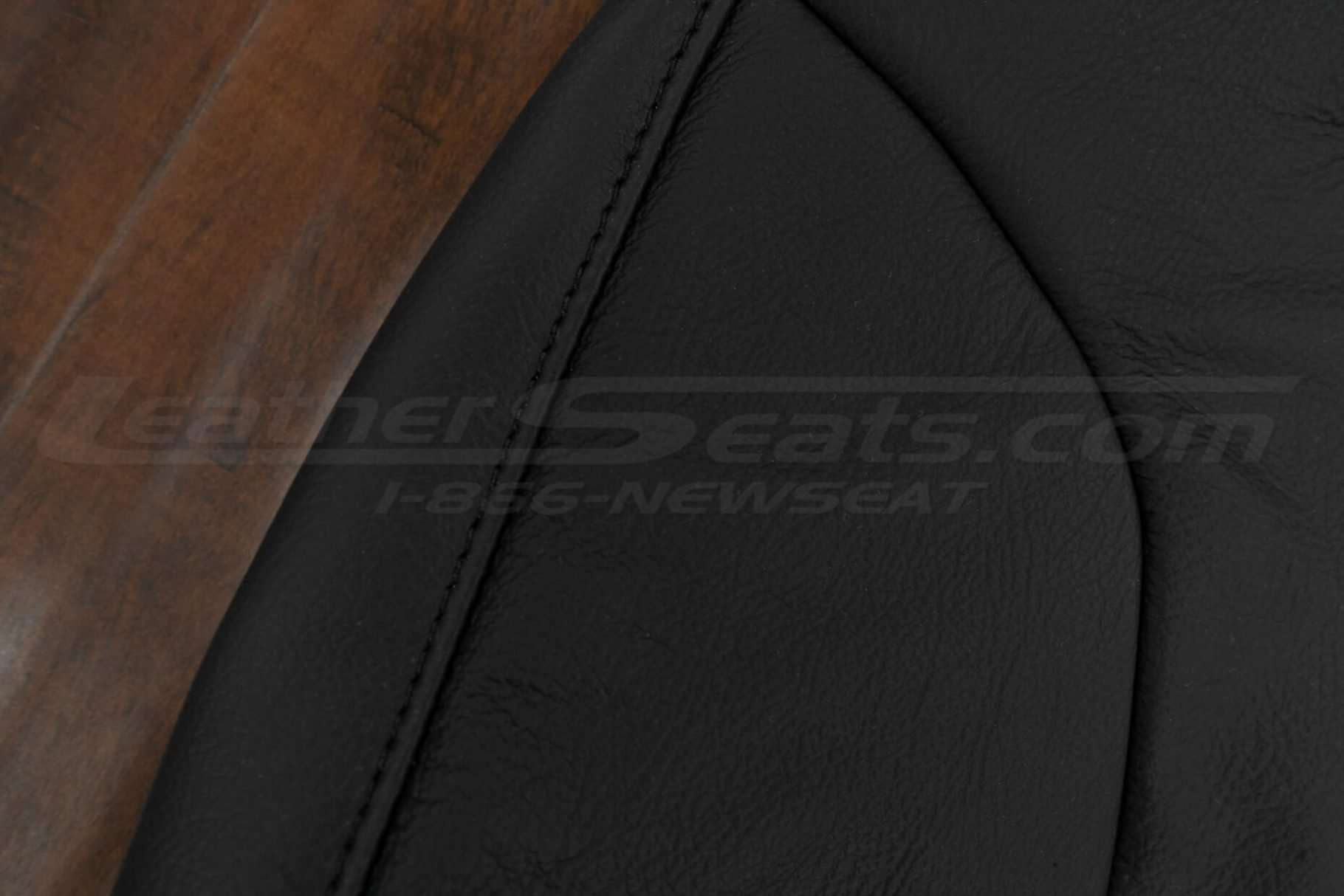 Matching Black stitching