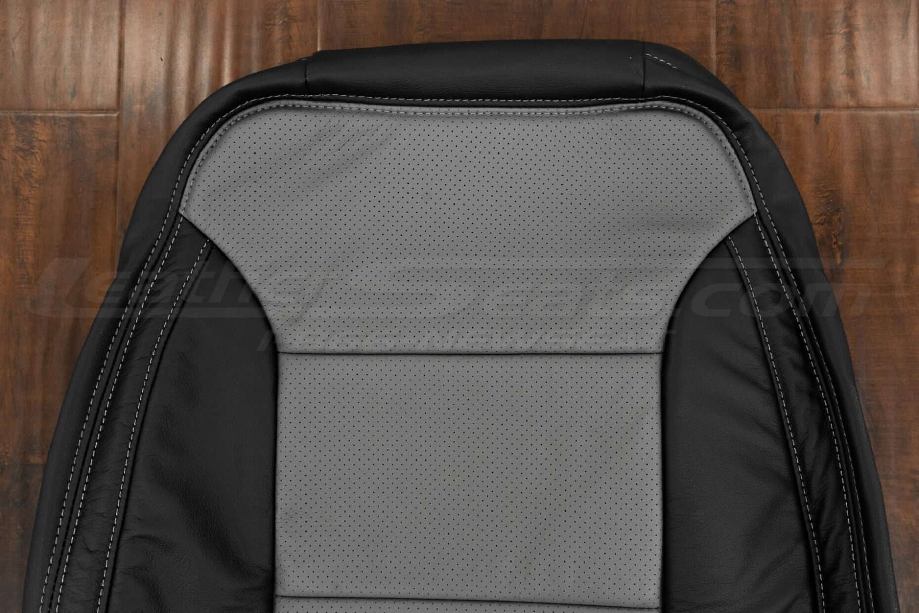 Upper section of front backrest